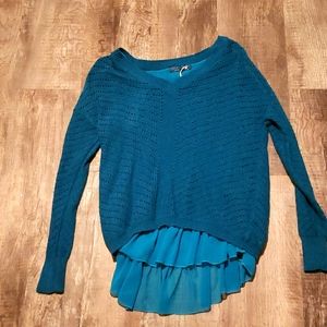 Prana blue sweater